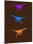 Dinosaur Family 17-NaxArt-Mounted Art Print