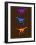 Dinosaur Family 17-NaxArt-Framed Art Print