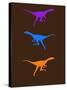 Dinosaur Family 17-NaxArt-Stretched Canvas