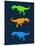 Dinosaur Family 22-NaxArt-Stretched Canvas