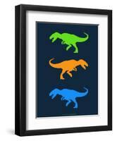 Dinosaur Family 22-NaxArt-Framed Art Print