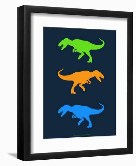 Dinosaur Family 22-NaxArt-Framed Art Print