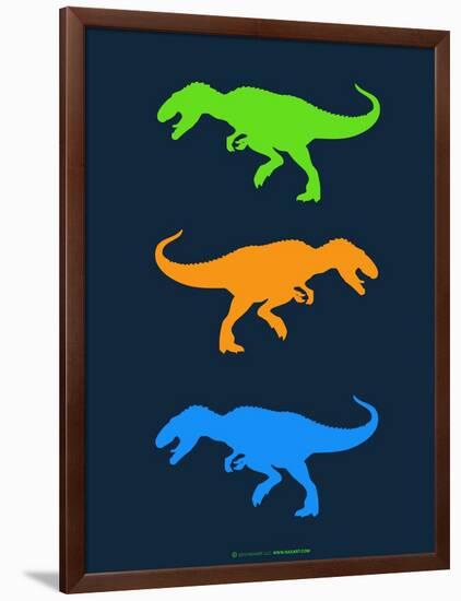 Dinosaur Family 22-NaxArt-Framed Art Print