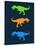 Dinosaur Family 22-NaxArt-Stretched Canvas