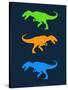 Dinosaur Family 22-NaxArt-Stretched Canvas