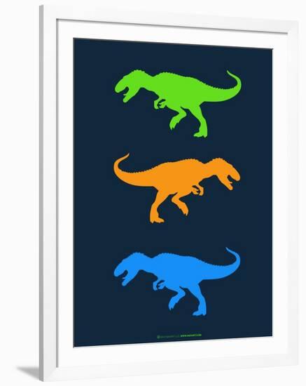 Dinosaur Family 22-NaxArt-Framed Art Print