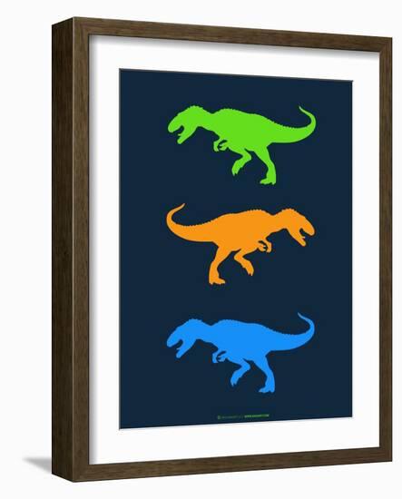 Dinosaur Family 22-NaxArt-Framed Art Print