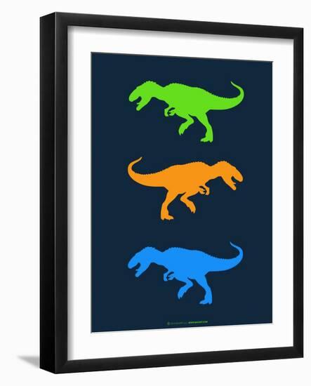 Dinosaur Family 22-NaxArt-Framed Art Print