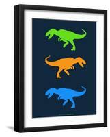 Dinosaur Family 22-NaxArt-Framed Art Print