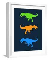 Dinosaur Family 22-NaxArt-Framed Art Print