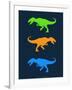 Dinosaur Family 22-NaxArt-Framed Art Print