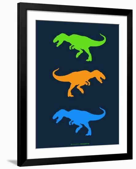 Dinosaur Family 22-NaxArt-Framed Art Print