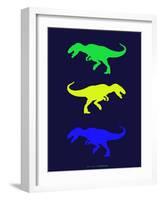 Dinosaur Family 23-NaxArt-Framed Art Print