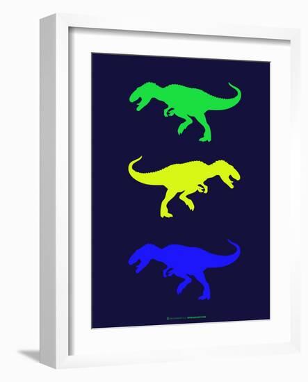 Dinosaur Family 23-NaxArt-Framed Art Print