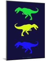 Dinosaur Family 23-NaxArt-Mounted Art Print