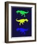 Dinosaur Family 23-NaxArt-Framed Art Print