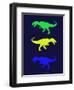 Dinosaur Family 23-NaxArt-Framed Art Print