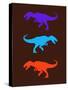 Dinosaur Family 24-NaxArt-Stretched Canvas