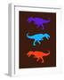 Dinosaur Family 24-NaxArt-Framed Art Print