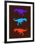 Dinosaur Family 24-NaxArt-Framed Art Print