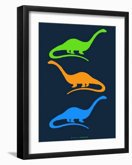 Dinosaur Family 25-NaxArt-Framed Art Print