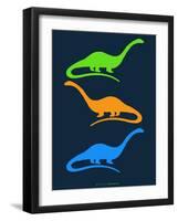 Dinosaur Family 25-NaxArt-Framed Art Print