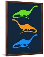 Dinosaur Family 25-NaxArt-Framed Art Print