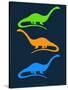 Dinosaur Family 25-NaxArt-Stretched Canvas