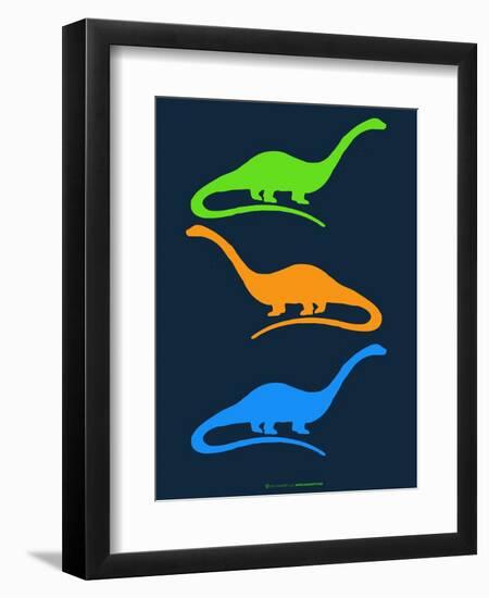 Dinosaur Family 25-NaxArt-Framed Art Print