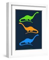 Dinosaur Family 25-NaxArt-Framed Art Print