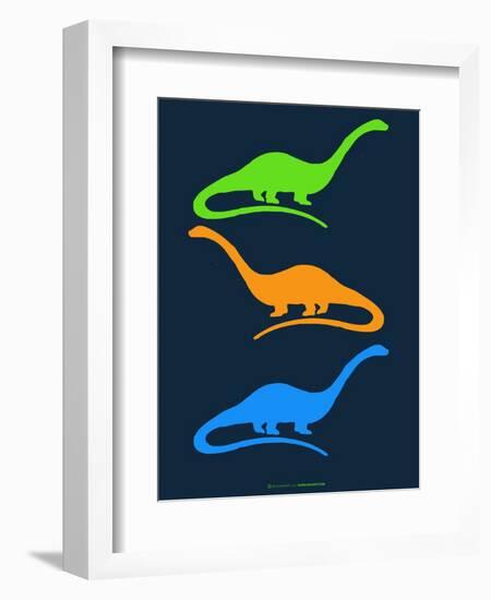 Dinosaur Family 25-NaxArt-Framed Art Print