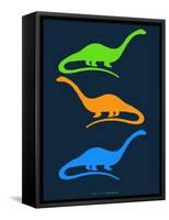 Dinosaur Family 25-NaxArt-Framed Stretched Canvas