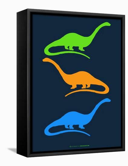 Dinosaur Family 25-NaxArt-Framed Stretched Canvas