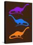 Dinosaur Family 26-NaxArt-Stretched Canvas