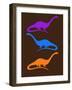 Dinosaur Family 26-NaxArt-Framed Art Print