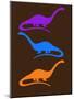 Dinosaur Family 26-NaxArt-Mounted Art Print