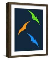 Dinosaur Family 27-NaxArt-Framed Art Print