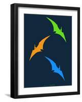 Dinosaur Family 27-NaxArt-Framed Art Print