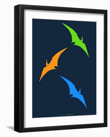 Dinosaur Family 27-NaxArt-Framed Art Print