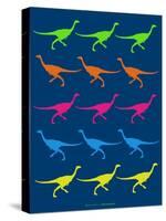 Dinosaur Family 3-NaxArt-Stretched Canvas