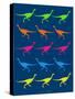 Dinosaur Family 3-NaxArt-Stretched Canvas