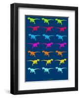 Dinosaur Family 5-NaxArt-Framed Art Print