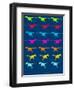 Dinosaur Family 5-NaxArt-Framed Art Print