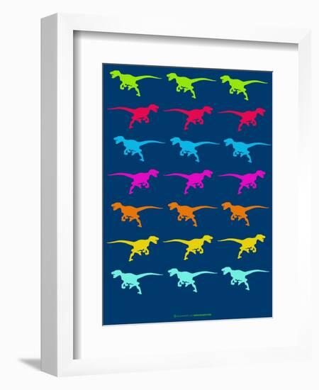 Dinosaur Family 5-NaxArt-Framed Art Print