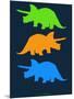 Dinosaur Family 6-NaxArt-Mounted Art Print