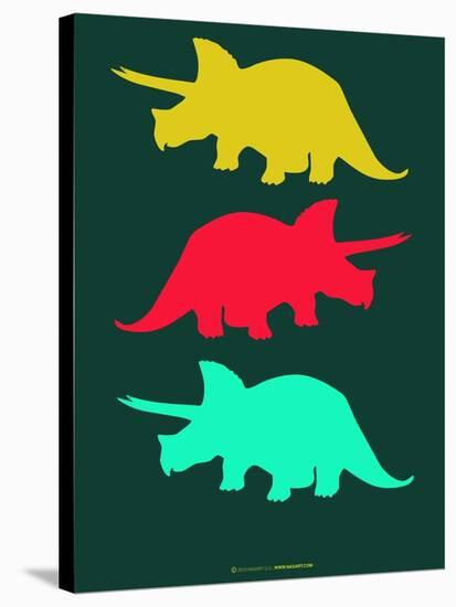 Dinosaur Family 7-NaxArt-Stretched Canvas