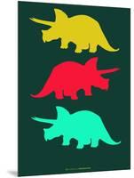 Dinosaur Family 7-NaxArt-Mounted Art Print