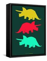 Dinosaur Family 7-NaxArt-Framed Stretched Canvas