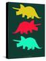 Dinosaur Family 7-NaxArt-Stretched Canvas