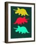 Dinosaur Family 7-NaxArt-Framed Art Print